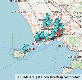 Mappa Via Milite Ignoto, 80078 Pozzuoli NA, Italia (10.4245)