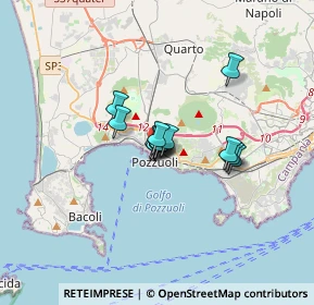 Mappa Via Milite Ignoto, 80078 Pozzuoli NA, Italia (1.92)