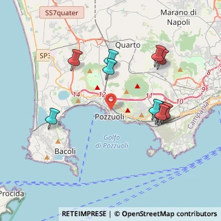 Mappa Via Milite Ignoto, 80078 Pozzuoli NA, Italia (4.23636)