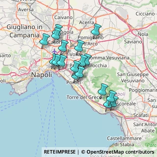 Mappa Via Siani, 80055 Portici NA, Italia (6.51833)