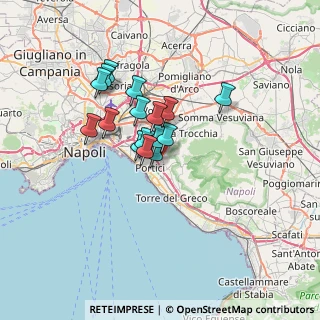 Mappa Via Siani, 80055 Portici NA, Italia (5.26938)