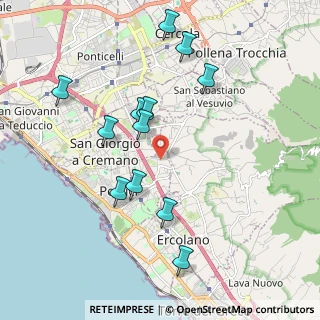 Mappa Via Siani, 80055 Portici NA, Italia (2.12)