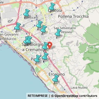 Mappa Via Siani, 80055 Portici NA, Italia (2.245)