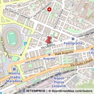 Mappa Via Lepanto, 53, 80125 Napoli, Napoli (Campania)
