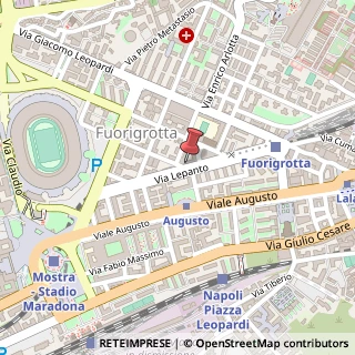 Mappa Via Lepanto, 78, 80125 Quarto, Napoli (Campania)