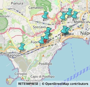 Mappa Via Andrea Doria, 80124 Napoli NA, Italia (1.74)