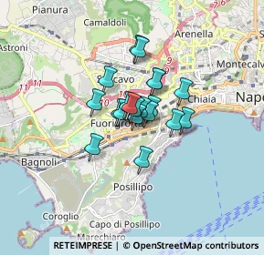Mappa Via Andrea Doria, 80124 Napoli NA, Italia (0.974)