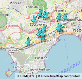 Mappa Via Andrea Doria, 80124 Napoli NA, Italia (1.56857)