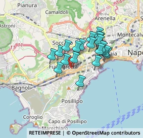 Mappa Via Andrea Doria, 80124 Napoli NA, Italia (1.3645)