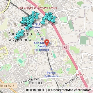 Mappa Via Giacomo Matteotti, 80055 Portici NA, Italia (0.6745)