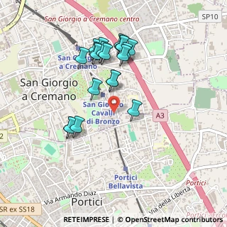 Mappa Via Giacomo Matteotti, 80055 Portici NA, Italia (0.476)