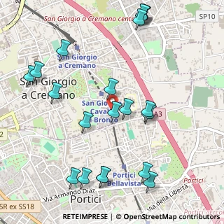Mappa Via Giacomo Matteotti, 80055 Portici NA, Italia (0.6695)