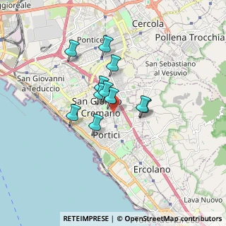 Mappa Via Giacomo Matteotti, 80055 Portici NA, Italia (1.29909)