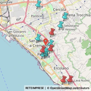 Mappa Via Giacomo Matteotti, 80055 Portici NA, Italia (2.00923)