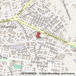 Mappa Via Stromboli, 5, 70022 Altamura, Bari (Puglia)