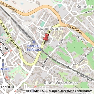 Mappa Via Solfatara, 22, 80078 Pozzuoli, Napoli (Campania)