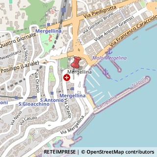 Mappa Via Mergellina, 44, 80122 Napoli, Napoli (Campania)