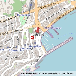 Mappa Via Mergellina, 23, 80122 Napoli, Napoli (Campania)