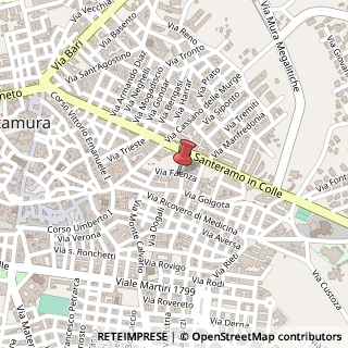 Mappa Via Sanremo, 19, 70022 Altamura, Bari (Puglia)