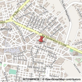 Mappa Via Golgota, 13, 70022 Altamura, Bari (Puglia)