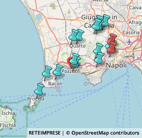 Mappa Via G. Pergolesi, 80078 Pozzuoli NA, Italia (7.47294)