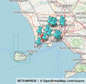 Mappa Via G. Pergolesi, 80078 Pozzuoli NA, Italia (10.24643)