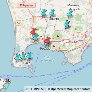 Mappa Via G. Pergolesi, 80078 Pozzuoli NA, Italia (4.37167)