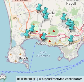 Mappa Via G. Pergolesi, 80078 Pozzuoli NA, Italia (4.43545)