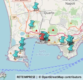 Mappa Via G. Pergolesi, 80078 Pozzuoli NA, Italia (3.735)