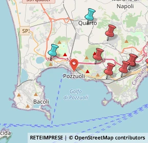 Mappa Via Giovan Battista Pergolesi, 80078 Pozzuoli NA, Italia (6.39615)