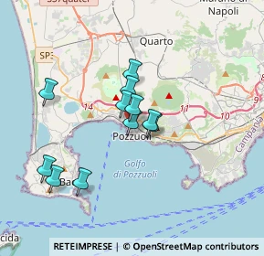 Mappa Via Giovan Battista Pergolesi, 80078 Pozzuoli NA, Italia (3.00818)