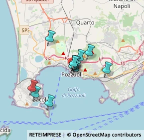 Mappa Via G. Pergolesi, 80078 Pozzuoli NA, Italia (2.445)