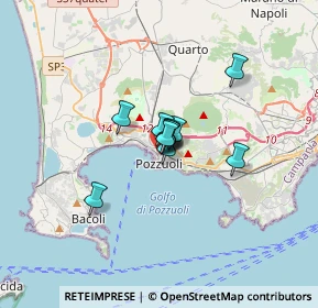 Mappa Via G. Pergolesi, 80078 Pozzuoli NA, Italia (1.69)