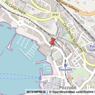 Mappa Via Roma, 41, 80078 Pozzuoli, Napoli (Campania)
