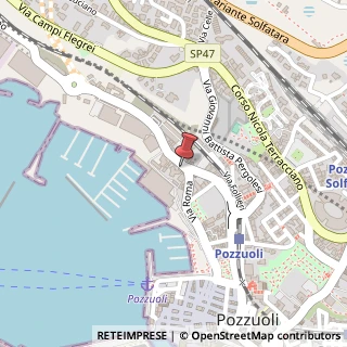 Mappa Via Nicola Fasano, n. 5, 80078 Pozzuoli, Napoli (Campania)