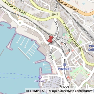 Mappa Via Nicola Fasano, 5, 80078 Pozzuoli, Napoli (Campania)