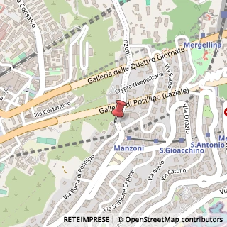 Mappa Via Alessandro Manzoni, 98, 80123 Napoli, Napoli (Campania)