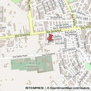 Mappa Via Somalia, 2, 70022 Altamura, Bari (Puglia)