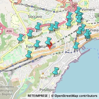 Mappa Via De Lorenzo, 80125 Napoli NA, Italia (1.322)