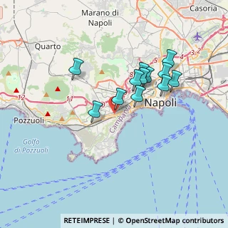 Mappa Via De Lorenzo, 80125 Napoli NA, Italia (3.19333)