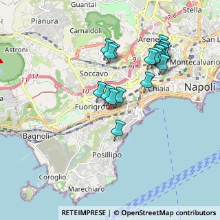 Mappa Via De Lorenzo, 80125 Napoli NA, Italia (1.94105)