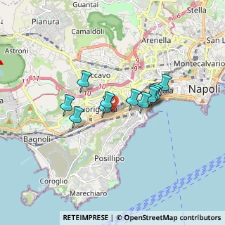 Mappa Via De Lorenzo, 80125 Napoli NA, Italia (1.33818)