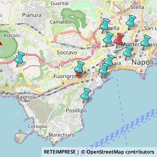 Mappa Via De Lorenzo, 80125 Napoli NA, Italia (2.52636)