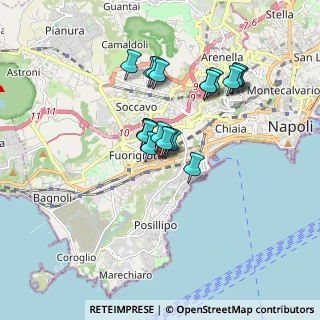 Mappa Via De Lorenzo, 80125 Napoli NA, Italia (1.498)