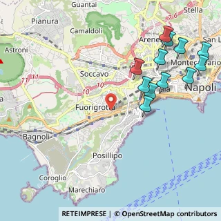 Mappa Via De Lorenzo, 80125 Napoli NA, Italia (2.69417)