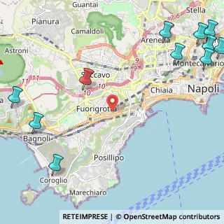 Mappa Via De Lorenzo, 80125 Napoli NA, Italia (3.83364)