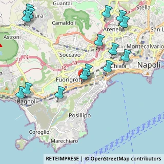 Mappa Via De Lorenzo, 80125 Napoli NA, Italia (2.79267)