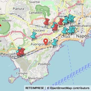 Mappa Via De Lorenzo, 80125 Napoli NA, Italia (2.37063)