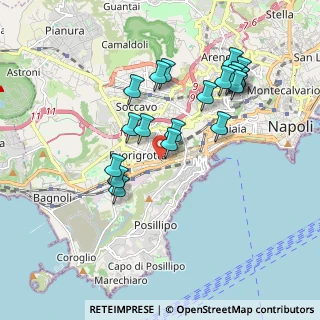 Mappa Via De Lorenzo, 80125 Napoli NA, Italia (1.958)