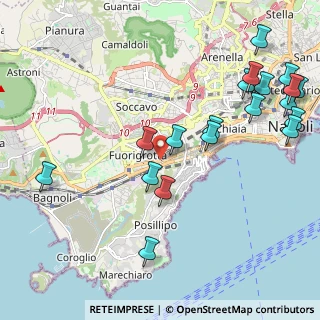 Mappa Via De Lorenzo, 80125 Napoli NA, Italia (2.76316)